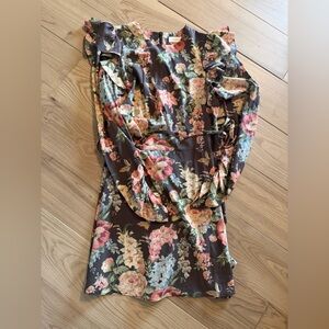 Zimmermann Dark Floral Dress